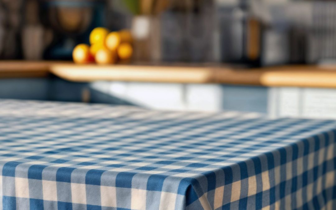 Multicleaner Pinalen® Original removes food stains from plastic tablecloth