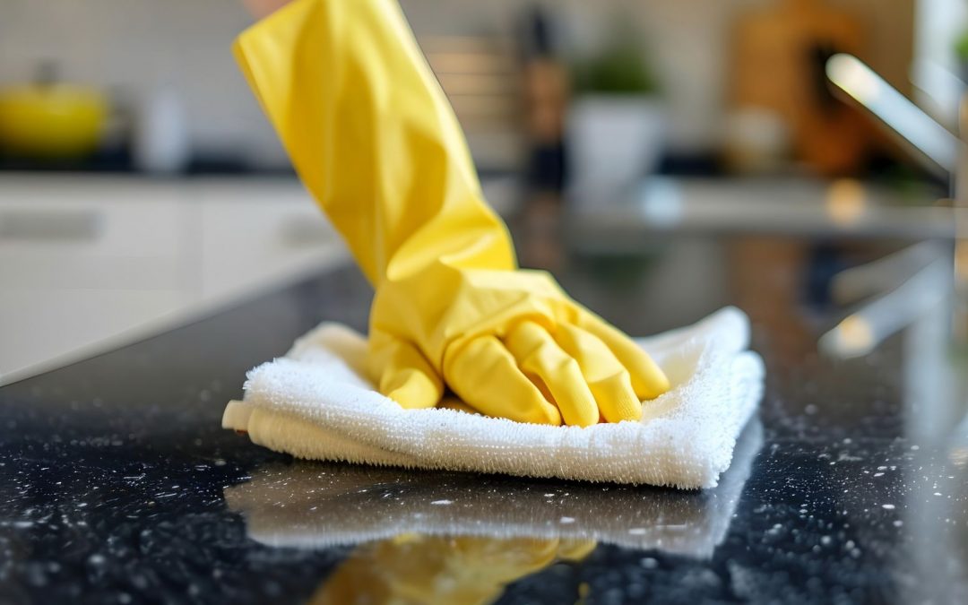 Multicleaner Pinalen® Original cleans and removes food from countertops